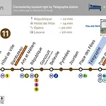 Paris 20 - T4 78m2 familial au pied du métro